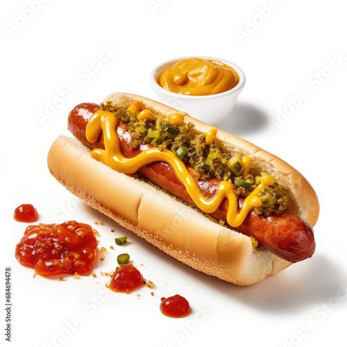 Hot Dog w Mustard