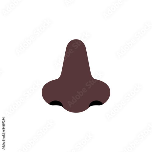 Nose: Dark Skin Tone