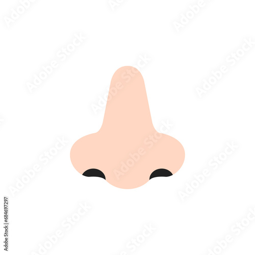 Nose: Light Skin Tone