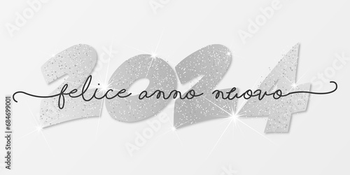 felice anno nuovo - buon anno 2024	