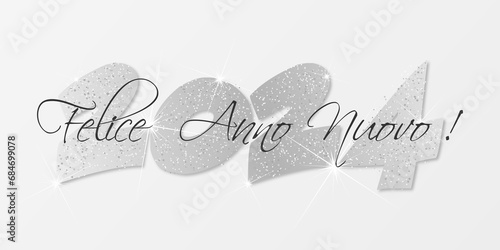 felice anno nuovo - buon anno 2024	