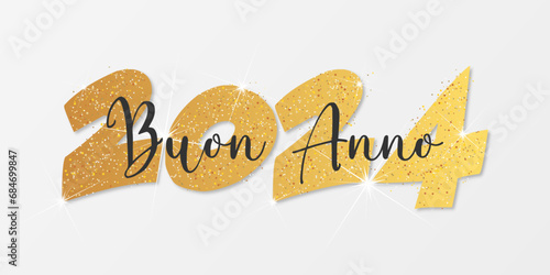 felice anno nuovo - buon anno 2024	