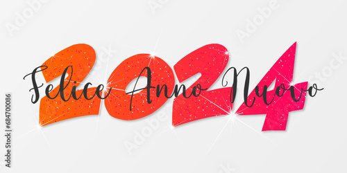 felice anno nuovo - buon anno 2024