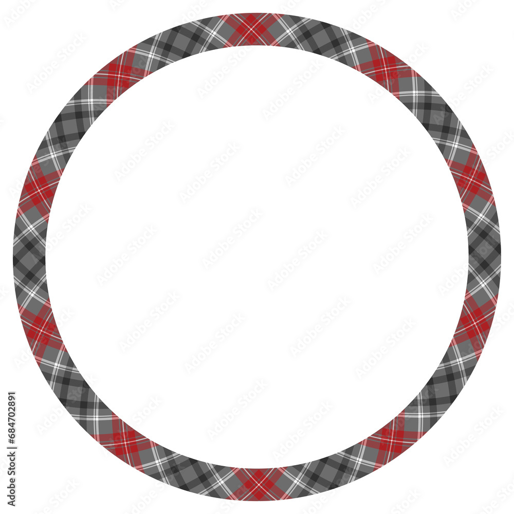 Circle borders and frames . Round border pattern geometric vintage frame design. Scottish tartan plaid fabric texture. Template for gift card, collage, scrapbook or photo album and portrait.. Circle borders and frames . Round border pattern geometric vintage frame design. Scottish tartan plaid fabric texture. Template for gift card, collage, scrapbook or photo album and portrait..
