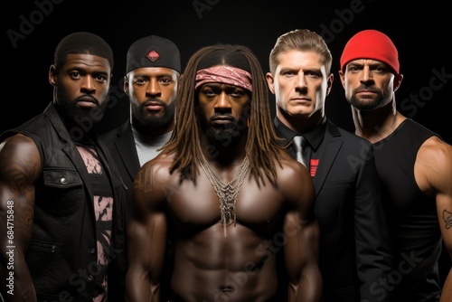 Men in the ring photo
