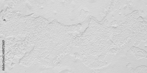 Beautiful white cement wall plastered surface background pattern. Clean white wall advertising backdrop. Concrete white wall. Seamless cracked off white stone smooth wall texture. 