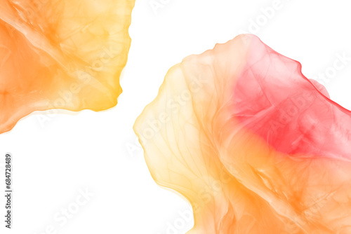 Abstract red, yellow and orange watercolor background, shape, design element. Colorful hand painted texture. abstract splash background