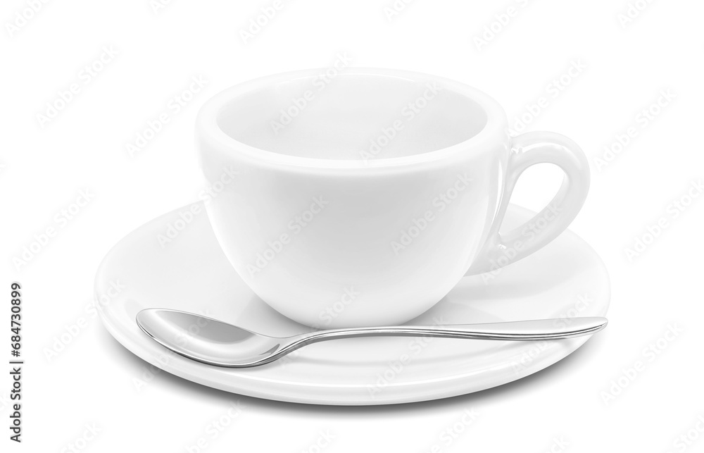 Fototapeta premium コーヒーカップ イラスト リアル