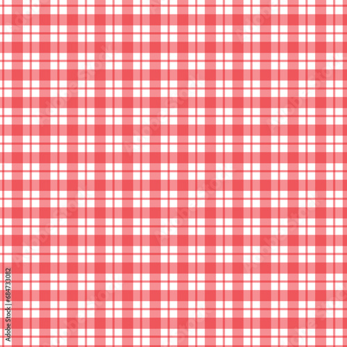 abstract geometric red plaid line pattern can be used background.