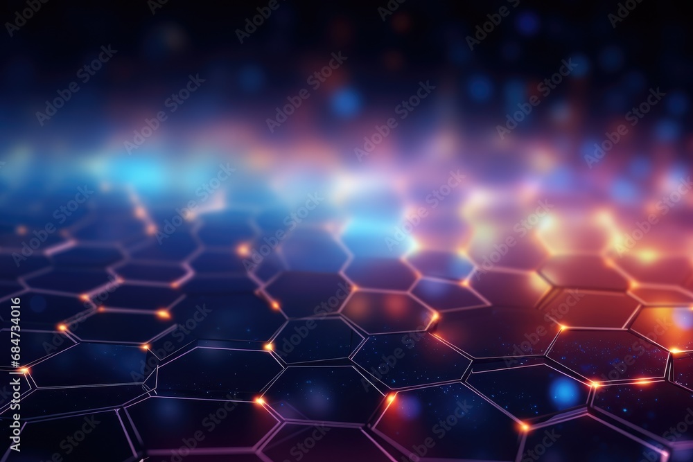 Futuristic technology background, Digital Geometric. Generative AI Futuristic technology background, Digital Geometric. Generative AI
