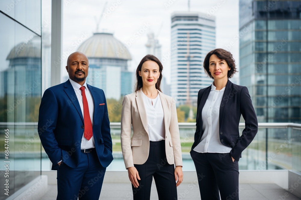 Explore the integrated and supportive ethos of this multicultural business team. Motivated by diversity and driven by unity, they create a harmonious workplace that empowers and inspires Explore the integrated and supportive ethos of this multicultural business team. Motivated by diversity and driven by unity, they create a harmonious workplace that empowers and inspires