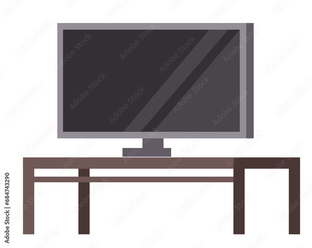 TV screen television cinema monitor mockup movie watch concept. Vector flat graphic design illustration TV screen television cinema monitor mockup movie watch concept. Vector flat graphic design illustration