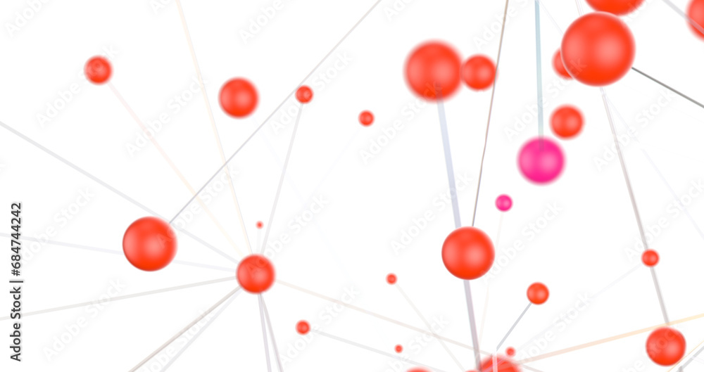 Abstract technology futuristic network - fantasy plexus background. 3D rendering Abstract technology futuristic network - fantasy plexus background. 3D rendering