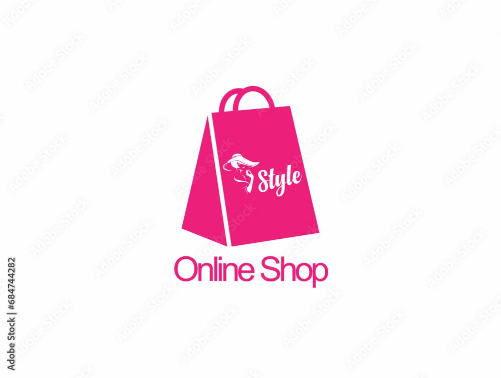 Clothing Shop Logo Design Vector Clothing Shop Logo Design Vector