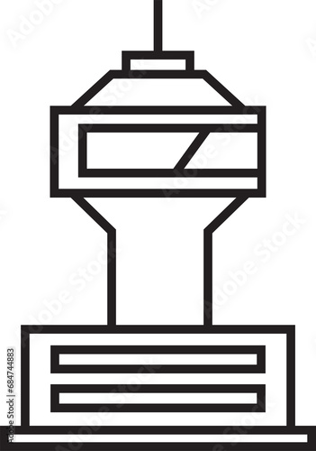 Fotografie Air Control Tower Icon