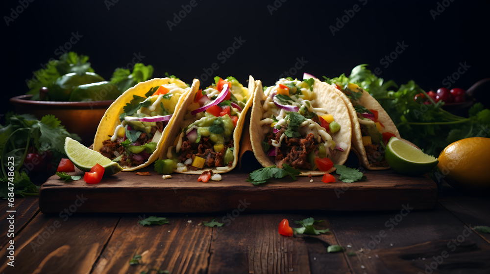 Taco Fiesta: A Flavorful Plate of Mexican Delights
