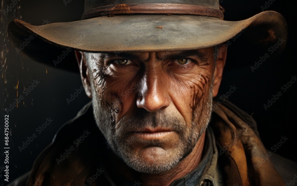 the formidable male portrait of the sheriff the formidable male portrait of the sheriff