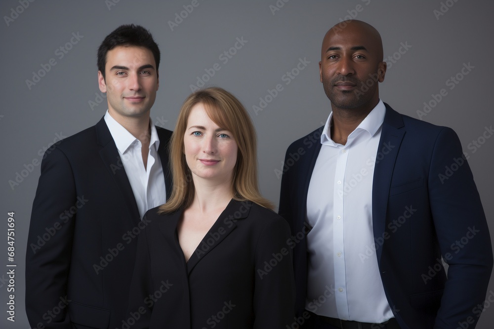 Discover the cohesive and motivated dynamics of this multicultural business team, where diverse talents unite for success. Their inclusive and driven approach creates a vibrant workspace Discover the cohesive and motivated dynamics of this multicultural business team, where diverse talents unite for success. Their inclusive and driven approach creates a vibrant workspace