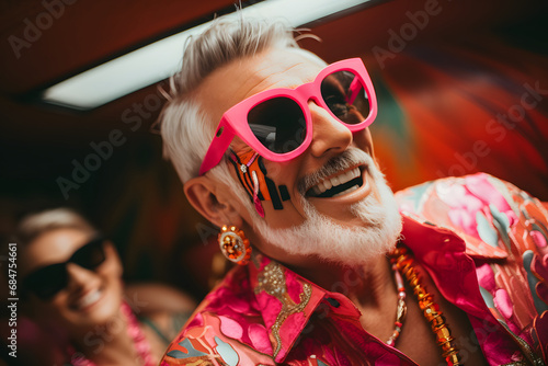Single gay man enjoys life
