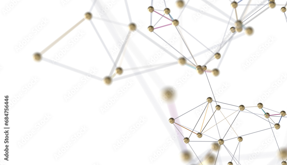 Big data visualization background.Abstract technology Big data visualization background.Abstract technology