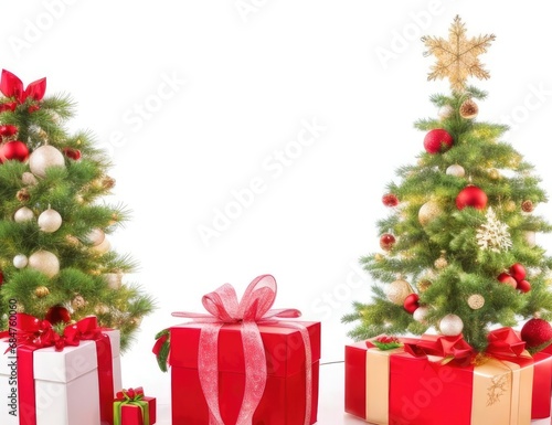christmas tree with gifts