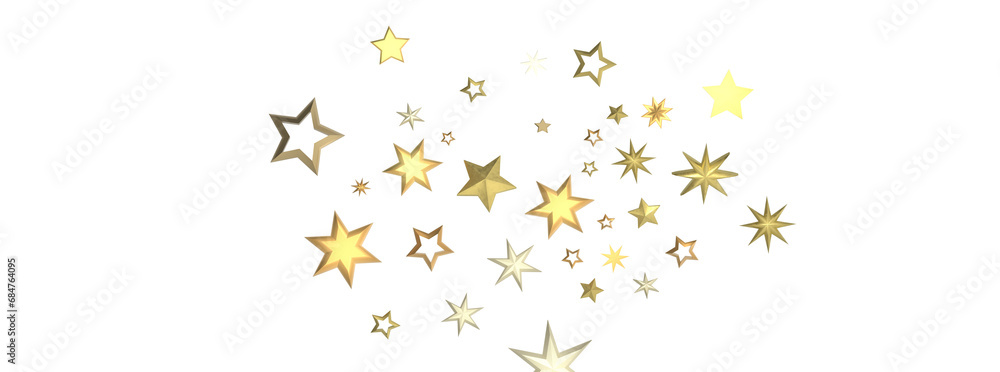 Celestial Christmas Plummet: Dynamic 3D Illustration of Falling Festive Celestial Objects Celestial Christmas Plummet: Dynamic 3D Illustration of Falling Festive Celestial Objects