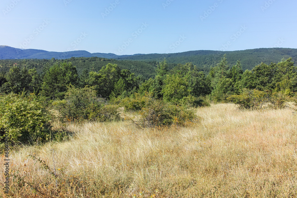 Landscape of Rudina mountain, Bulgaria Landscape of Rudina mountain, Bulgaria