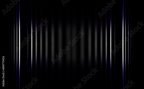 Futuristic technology abstract blur background with vertical parallel blue- white lines for network, big data, data center, server, internet.