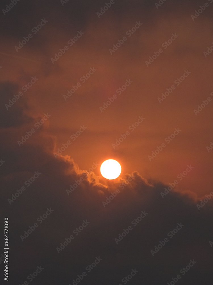 Obraz premium Nice sunset view from Bulgaria