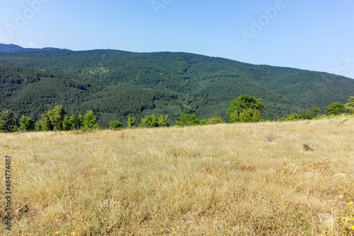 Landscape of Rudina mountain, Bulgaria