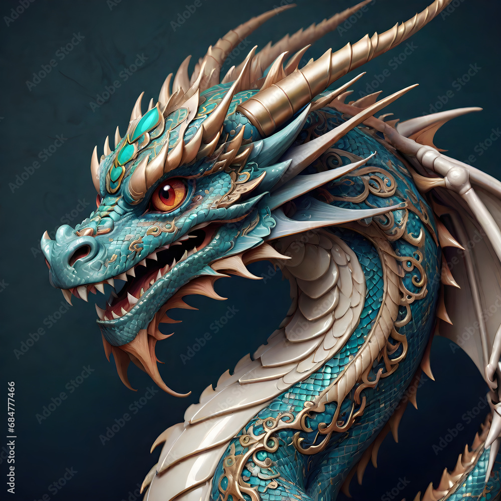 Fototapeta premium chinese dragon 