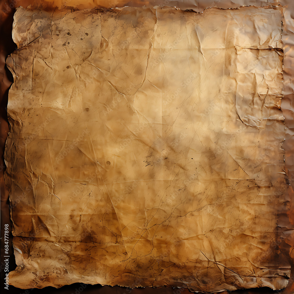 Old paper background, vintage, retro, grunge, Ancient texture [created with generative AI technology]