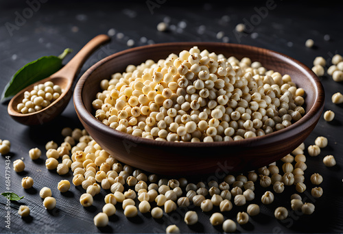 An image capturing the refined and subtle beauty of white pepper