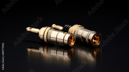 electronic cigarette with reflection