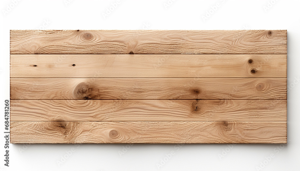 Wood isolated on white background