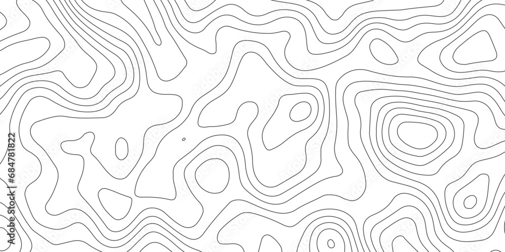Abstract background of the topographic contours map with geographic line map .white wave paper curved reliefs abstract background .vector illustration of topographic line contour map design . Abstract background of the topographic contours map with geographic line map .white wave paper curved reliefs abstract background .vector illustration of topographic line contour map design .
