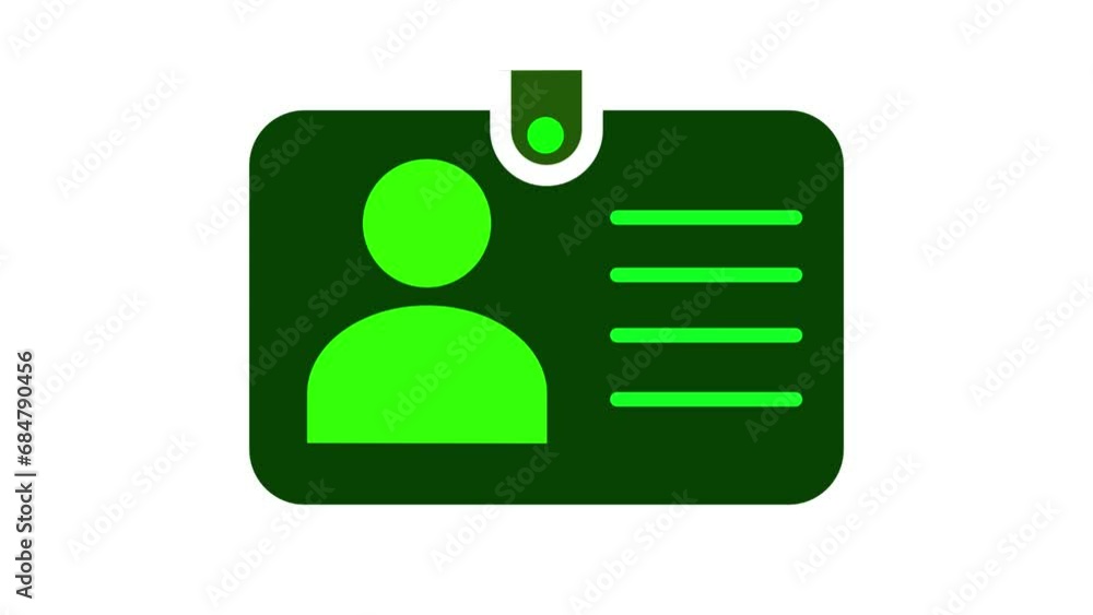 employee cv web site glyph icon animation employee cv web site glyph icon animation
