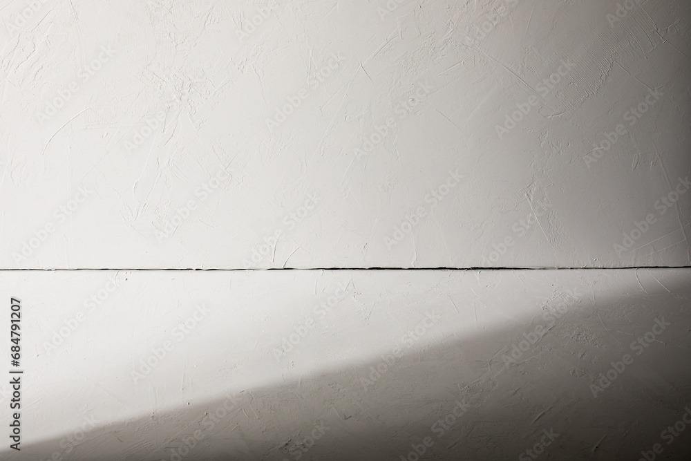 White plaster corner surface
White plaster corner surface
