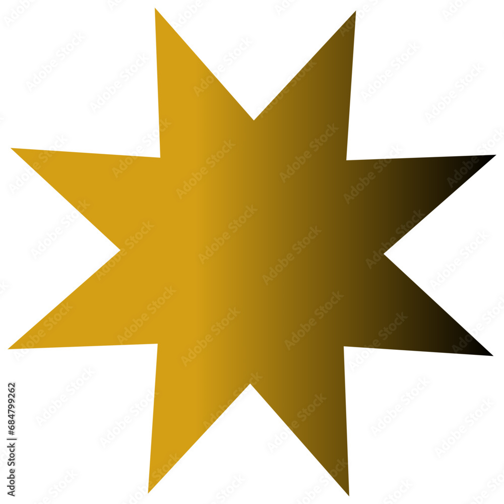 gold star on white background, gradient gold star on white background, gradient