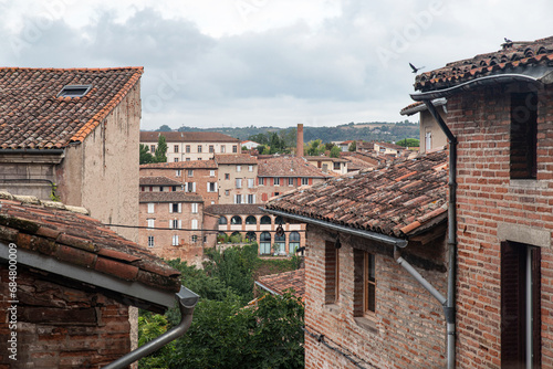 Architecture of the city of Albi in France