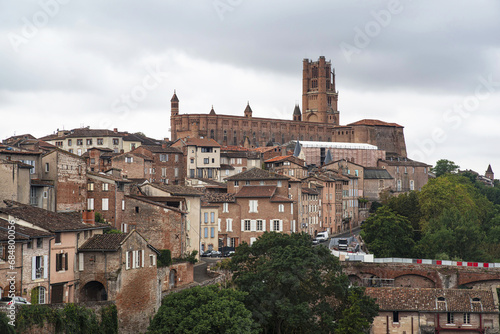 Architecture of the city of Albi in France