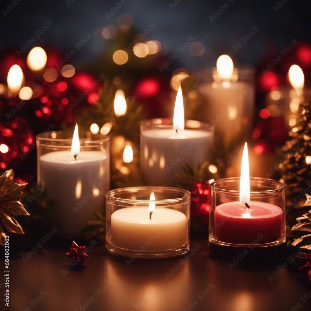 Christmas candles Christmas candles