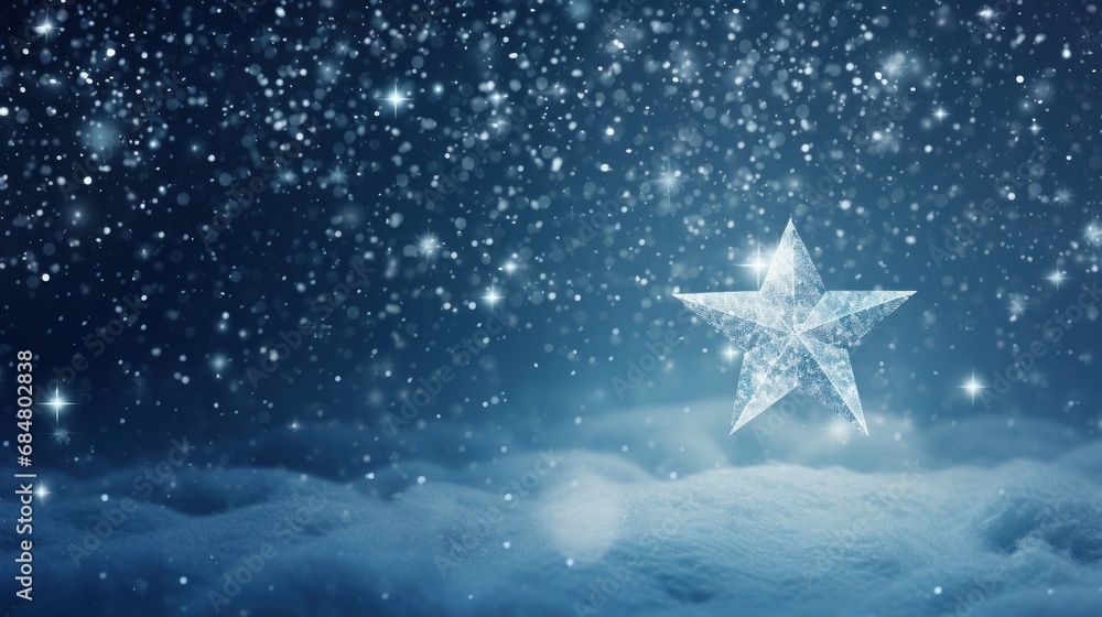 a white star sitting on top of a pile of snow on top of a pile of snow on top of a pile of snow. a white star sitting on top of a pile of snow on top of a pile of snow on top of a pile of snow.