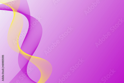 a purple and yellow background with a curved wave © Wahyu