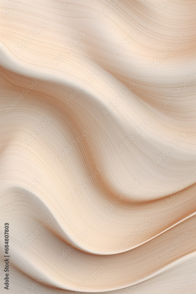 Obraz premium Abstract light wood background with waves