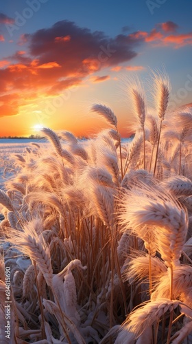 Softly lit landscape