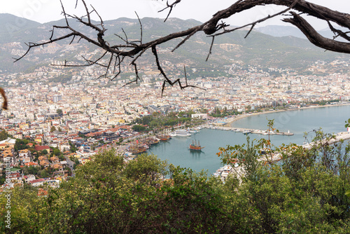 Wallpaper Mural View of Alanya from green hill and nature. Torontodigital.ca