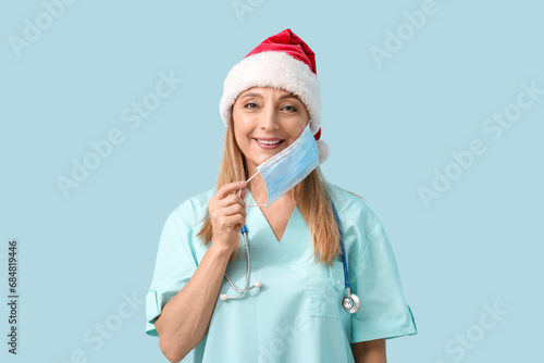Mature female doctor in San...