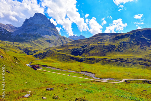 Stierlochjoch im Lechquellengebirge Vorarlberg/Österreich photo