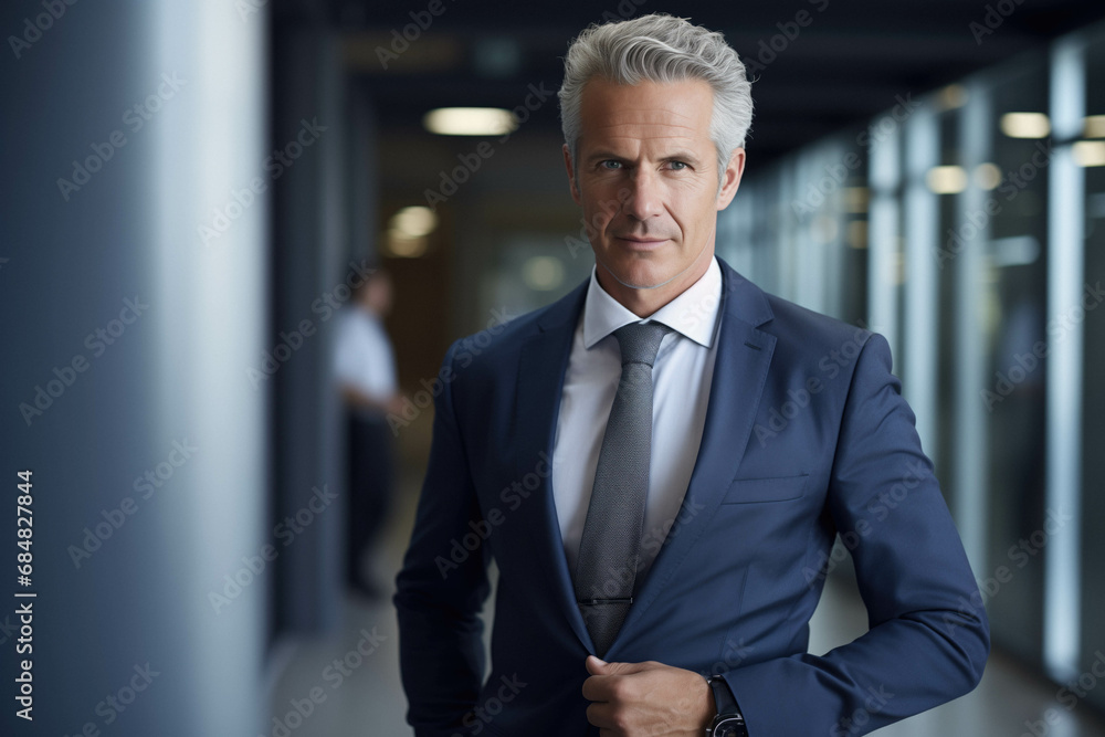 Portrait of a professional businessman. Portrait of a professional businessman.